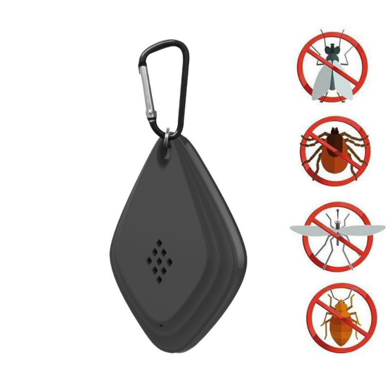 Anti Mosquito Repellent Outdoors Flealess Ultrasonic Flea Tick Repeller Portable 