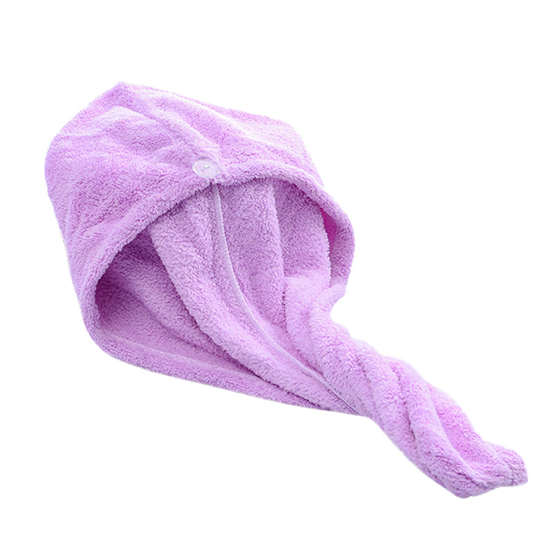 Twist Dry Shower Microfiber Hair Wrap Towel Drying Women ...